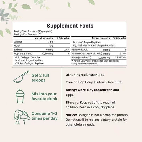 Collagen Peptide Powder Bulk Supply Direct Factory Source