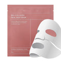 Bio-Collagen Real Mask Sheet Face Mask with White to Transparent Collagen Effect